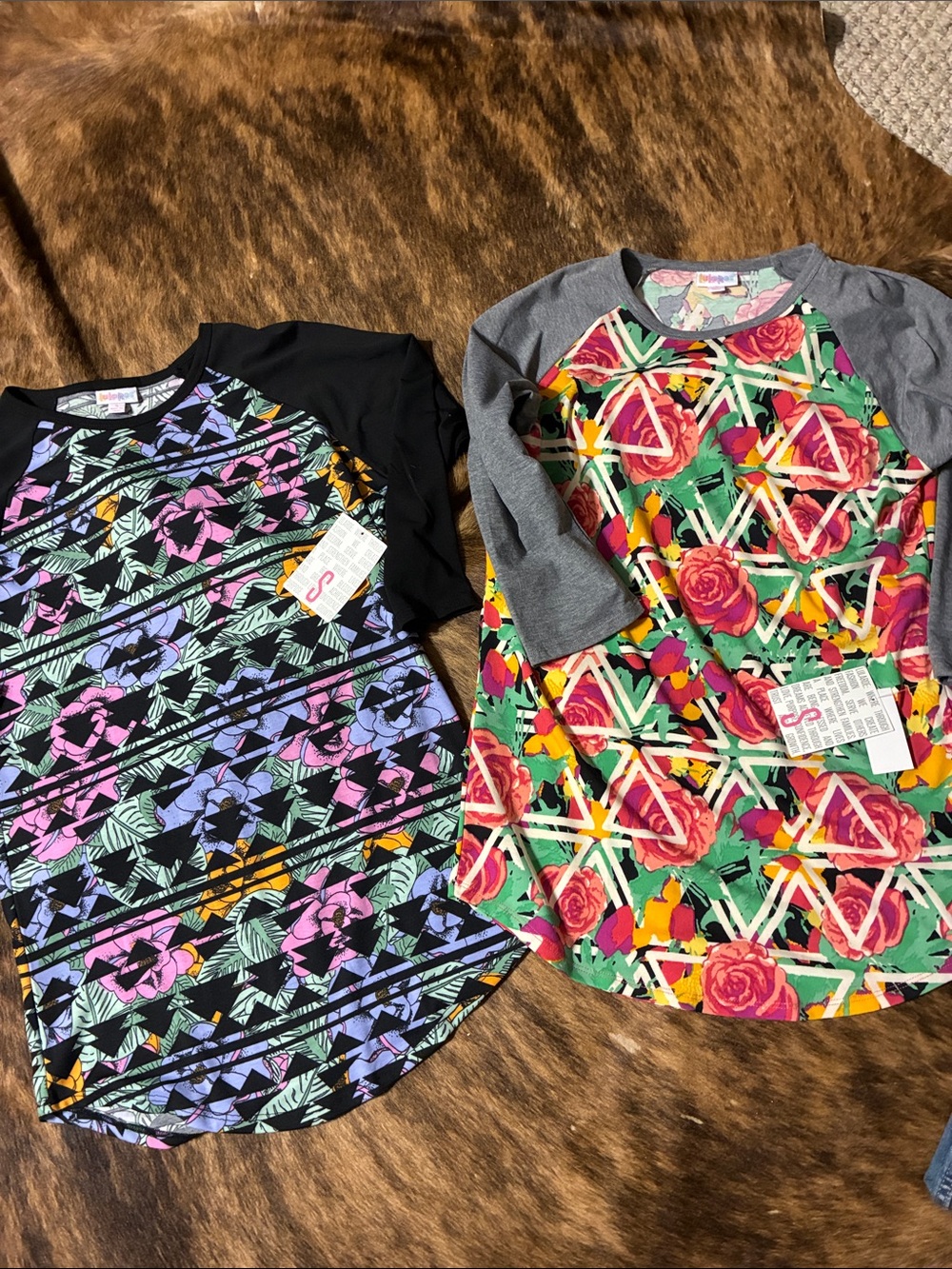 Lularoe Randy shirt set in small